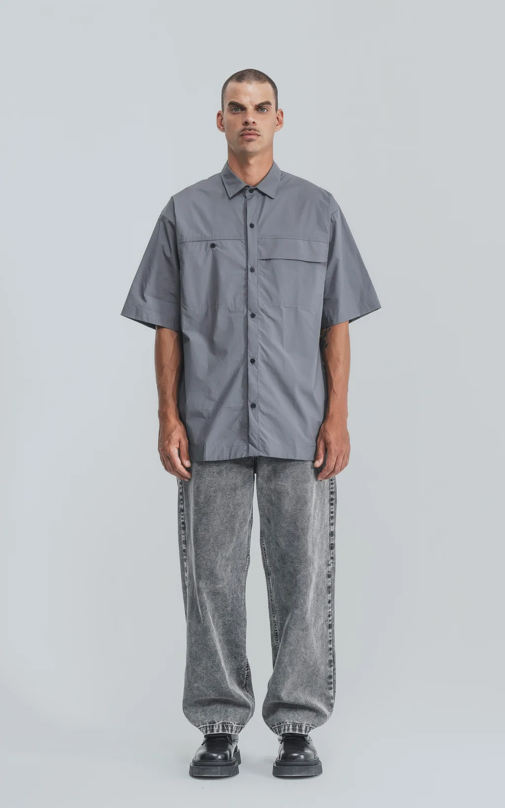 Camisa Mc Owner Bis [ Gris ]