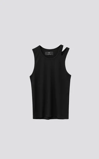 Musculosa Hole [ Negro ] - Vista 1