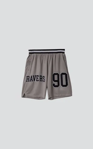 Bermuda Ravers Nba [ Gris / Negro ] - Vista 1