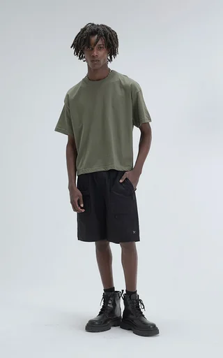 Remera Tracy [ Militar ] - Vista 3