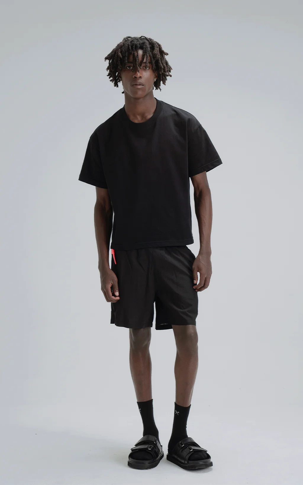 Short Zipper [ Negro ]
