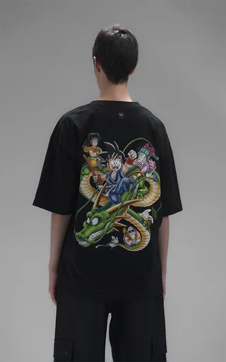 Remera Dragon Ball 2 [ Negro ] - Vista 1
