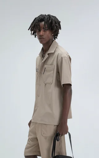 Camisa Soma [ Beige ] - Vista 6
