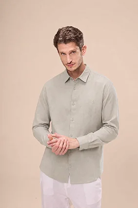 14671 - CAMISA NIZA LINO M/L