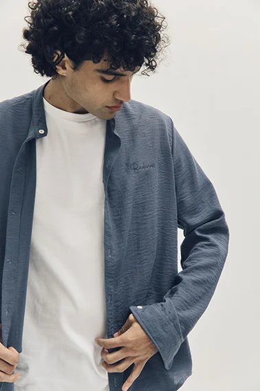 14655 - Camisa lino mao