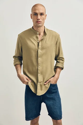 14655 - Camisa lino mao - Vista 2
