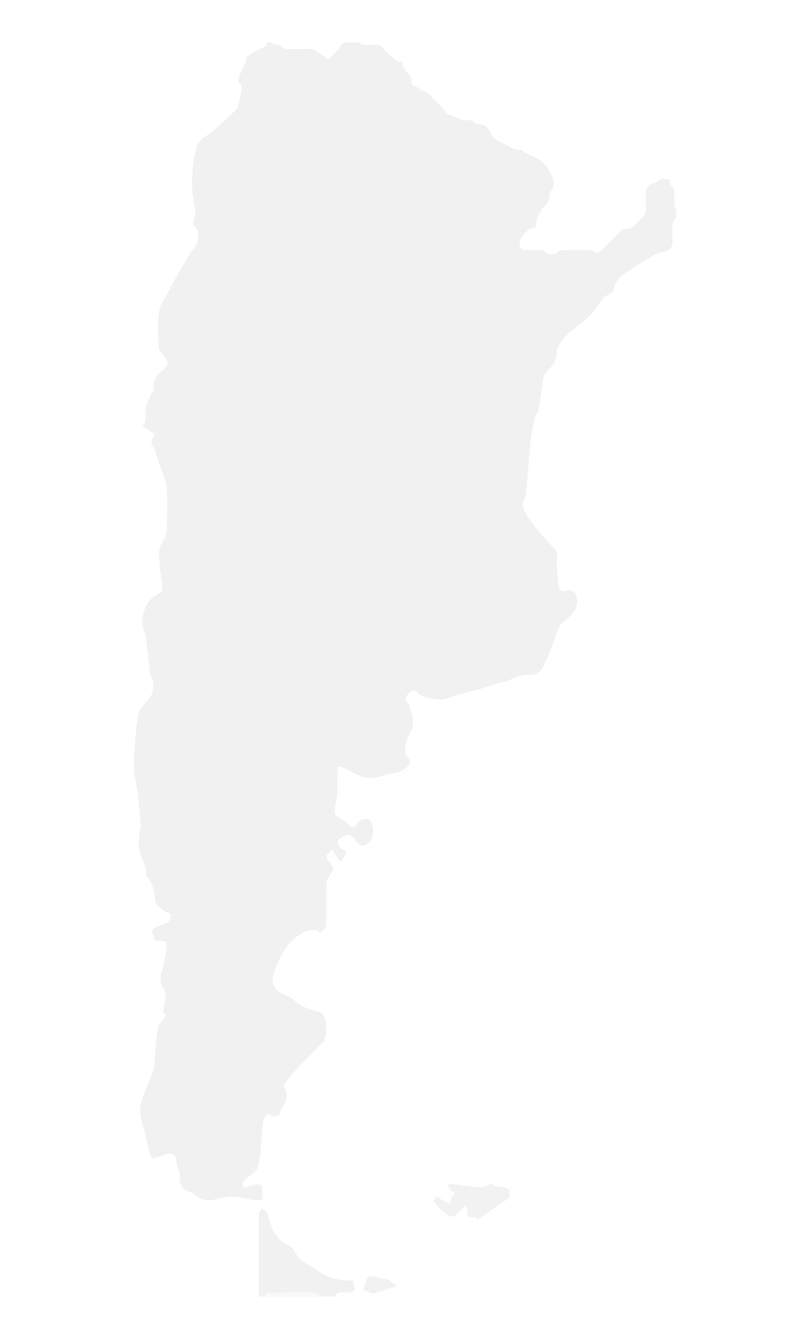 Mapa de Argentina