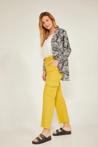 PANTALON CARGO MOM - Vista 2