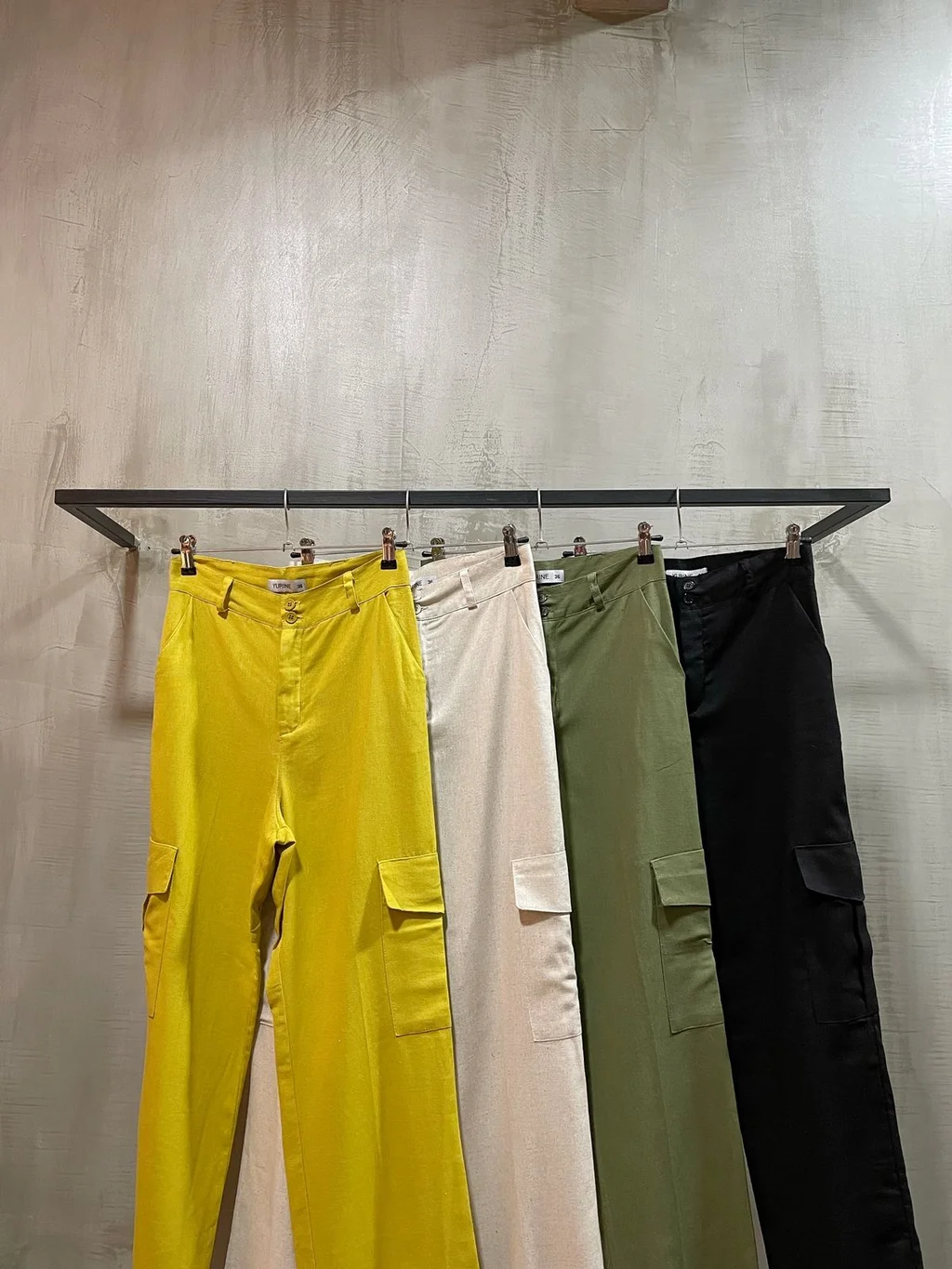 PANTALON CARGO MOM