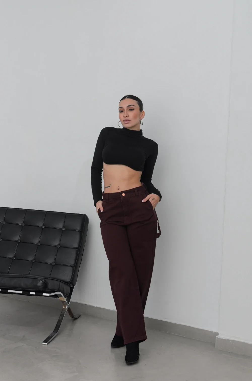 0306 - BAGGY BORDO - 0