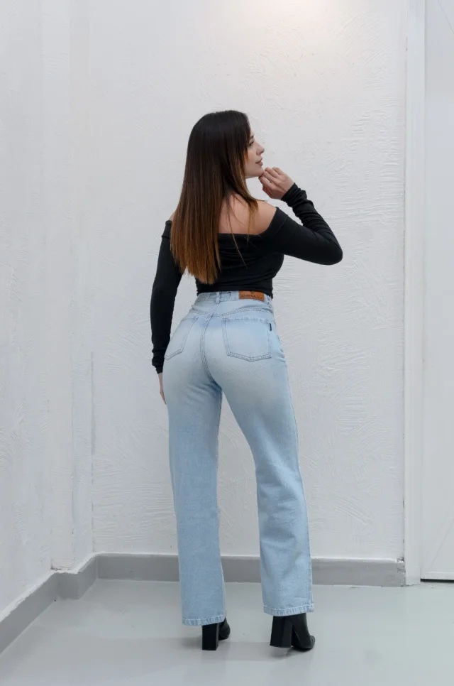 0102 - WIDE LEG CLARA BRILLO
