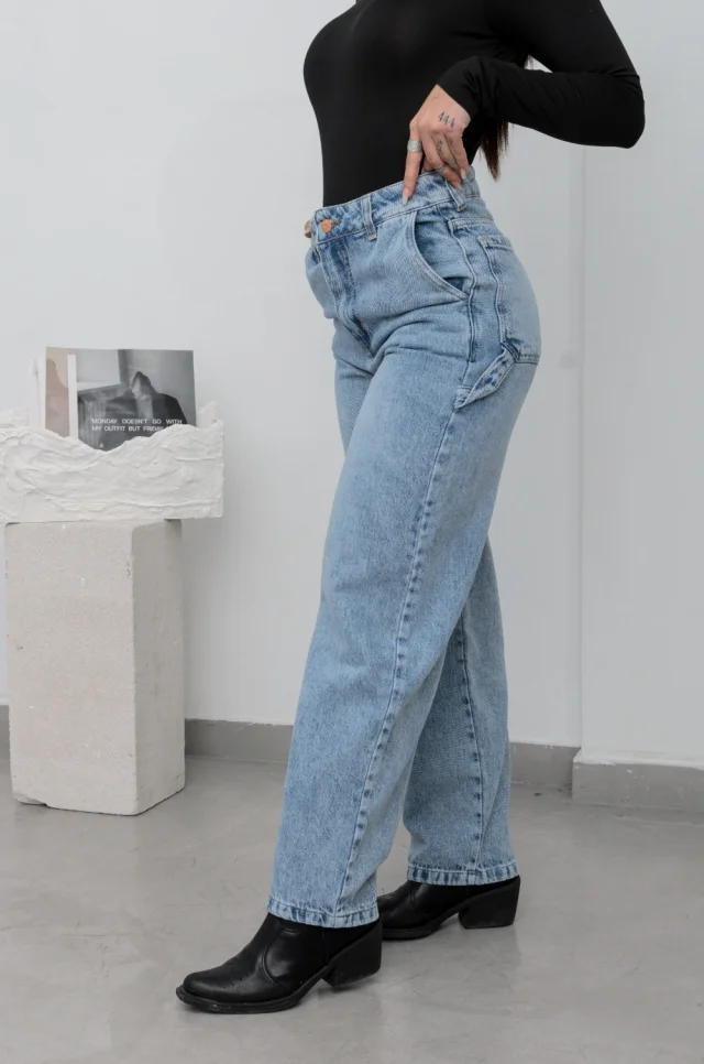 0301 - BAGGY CELESTE TIRA