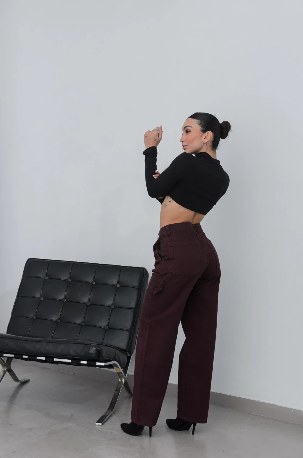 0306 - BAGGY BORDO - 3