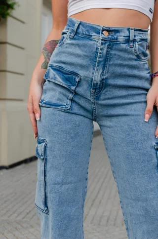 0605 - PALAZZO BELEN JEANS - Vista 3