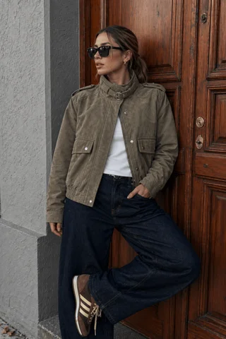 Campera Suede - Vista 1