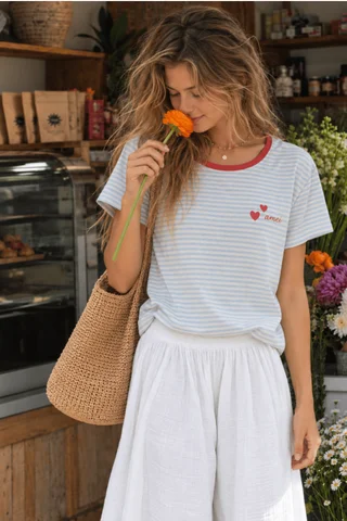 Remera Hearts - Vista 1