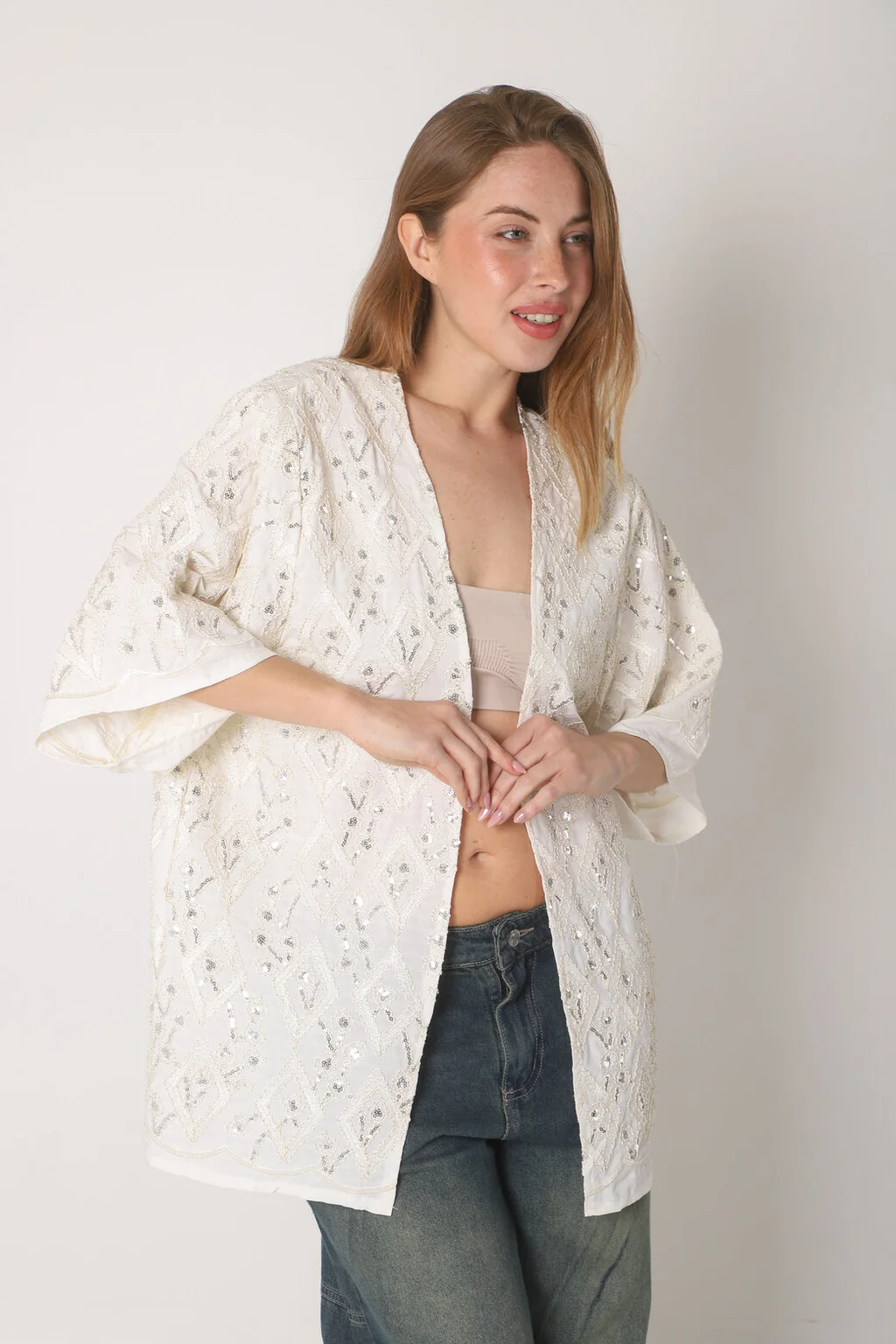 KIMONOS / TUNICAS / LINEA CROCHET / TULL