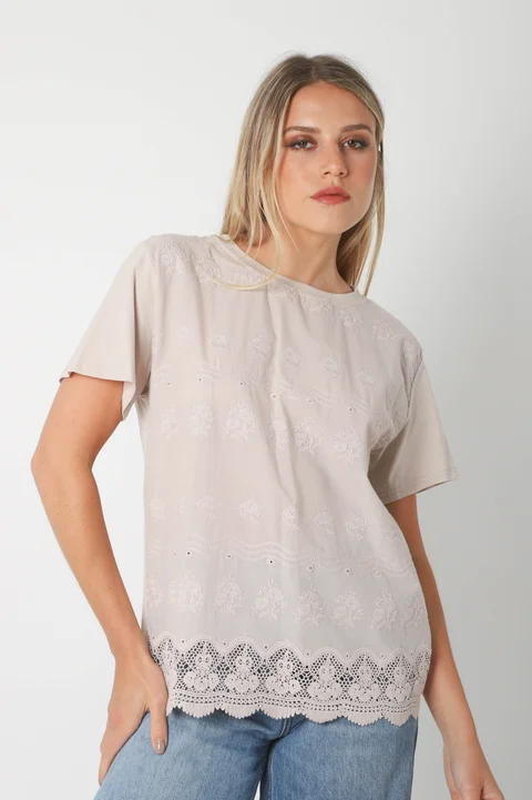 Remera SASHI Bordada GU5162