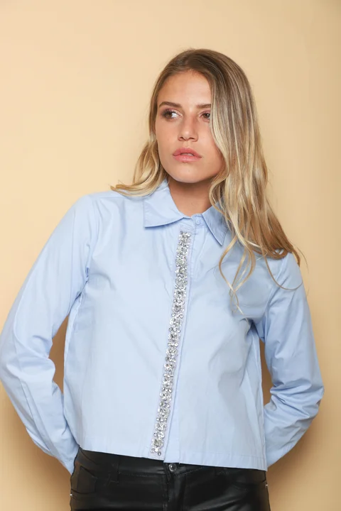 Camisa Bijou con Piedras GUK70059
