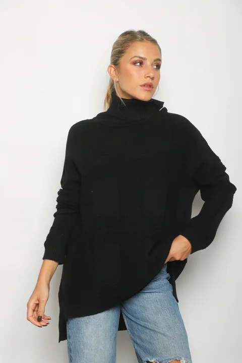 Poleron SAINT OVERSIZE Bremer Tramado GUL803