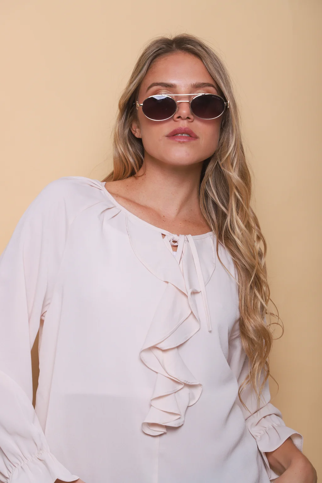 Blusa VOLTIER Gasa Chabot GU0346