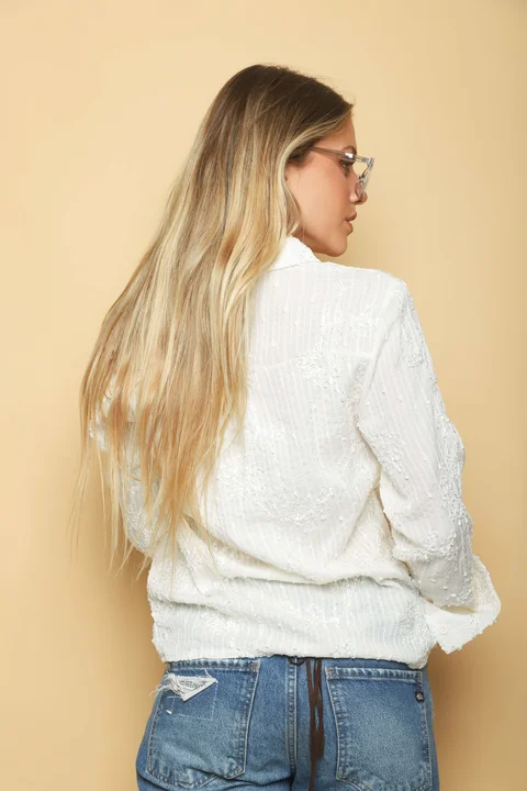 Camisa VITRE BORDADA GU5233