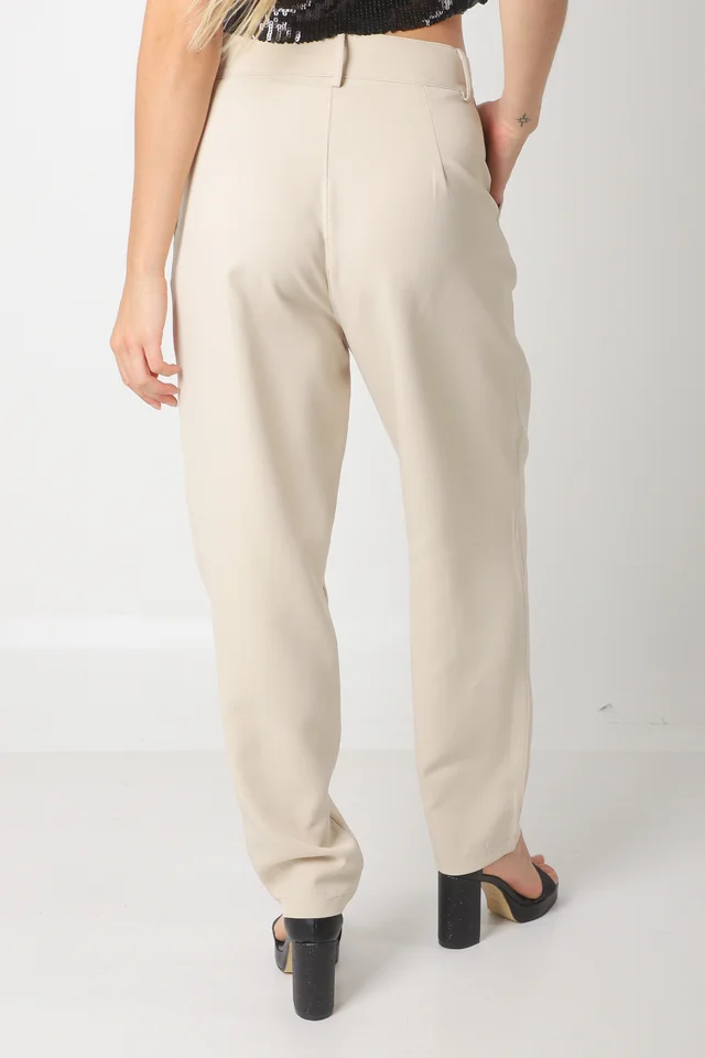 Pantalon Leslie Creppe Sastrero Chupin