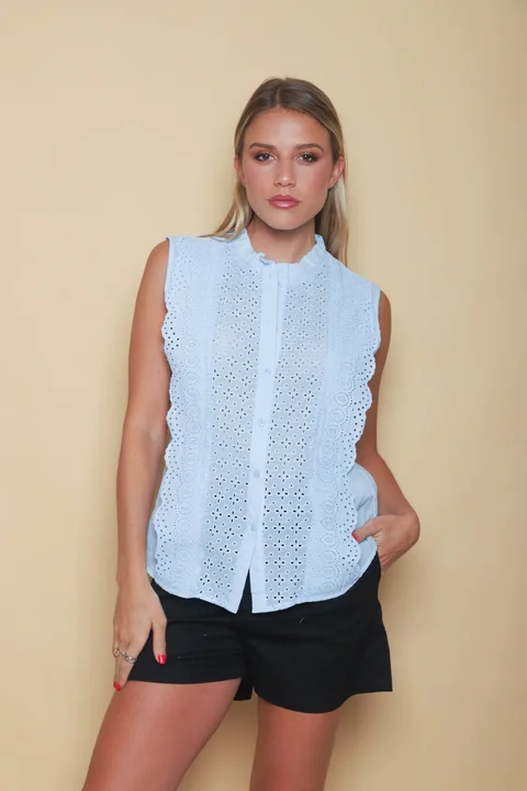 Blusa VIGO Broderie GUK70211