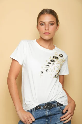 Remera BATUR C/Canutillos y Piedras GU5210 - Vista 5