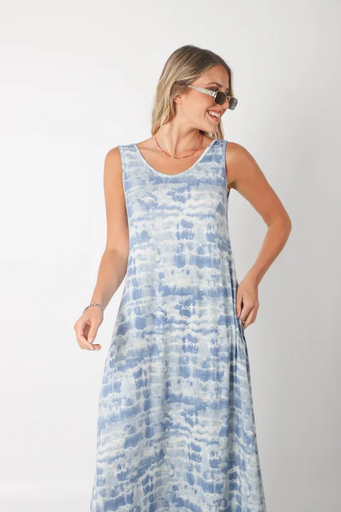 Vestido Joy BATIK FAN c/ Bolsillos