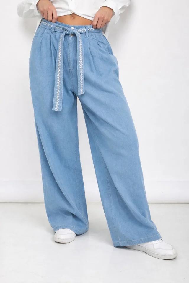 Pantalon RUMI Jean Con Cinto GU568