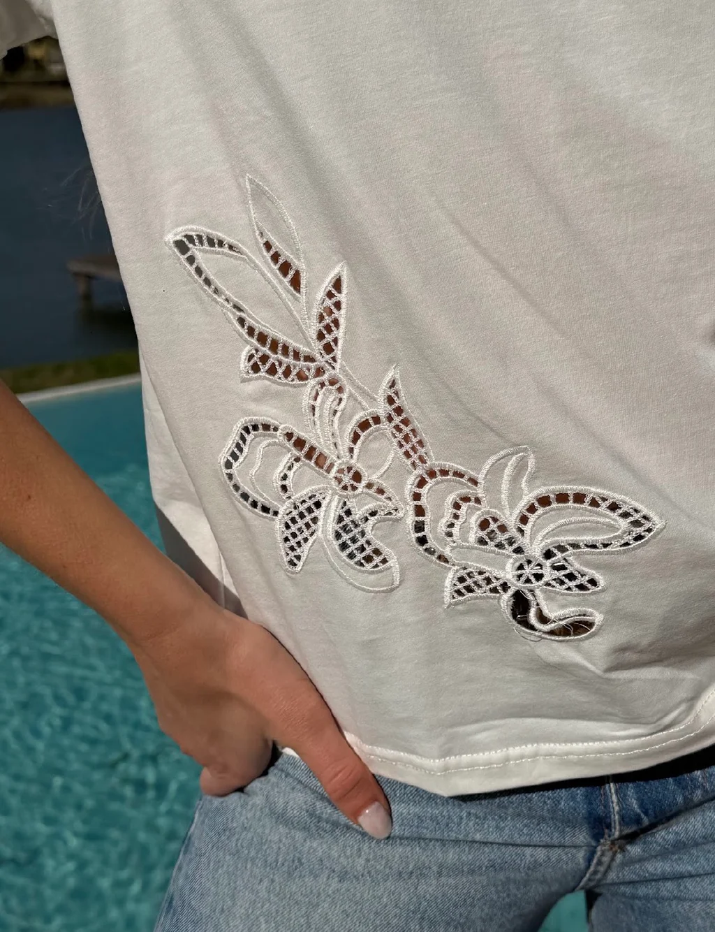 Remera DENCEL Bordada GU10712
