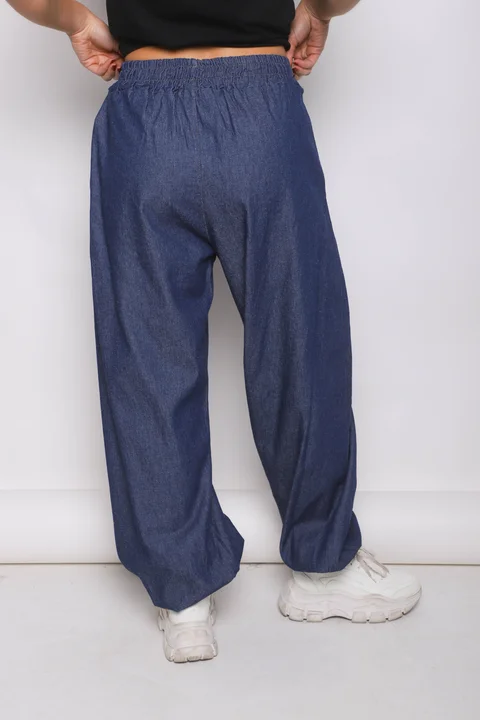 Pantalon Aladin Denim Jogger c/ Bolsillos