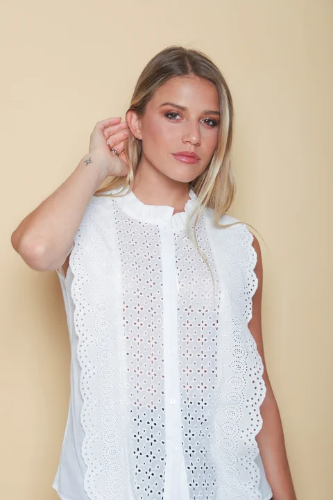 Blusa VIGO Broderie GUK70211