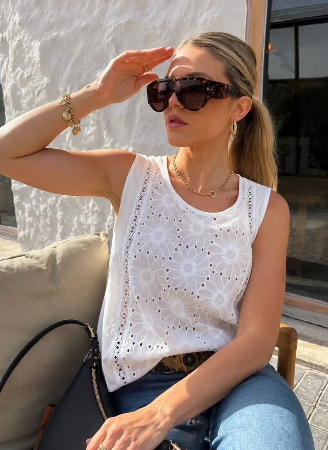 Blusa VALLEY Broderie GUK70208
