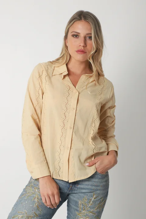 Camisa KAINE Broderie GUK70132