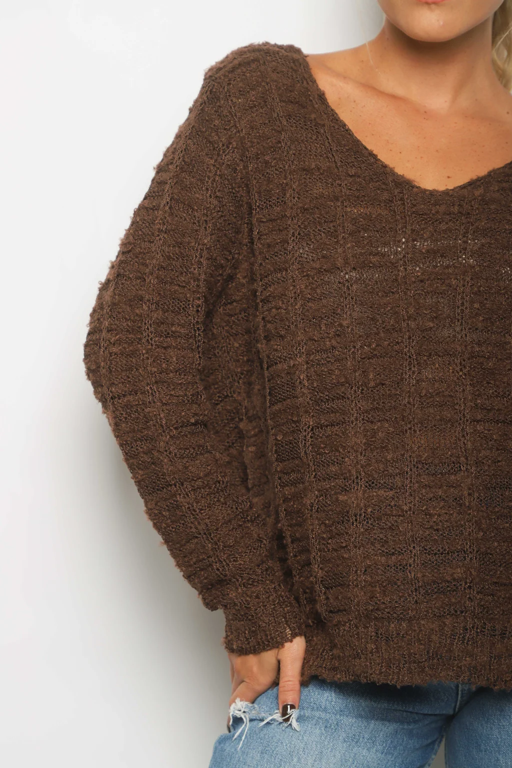Sweater LAMBI Escote V GU843