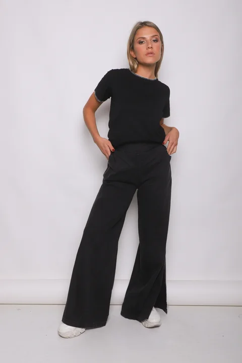 Maxi Palazo Denim