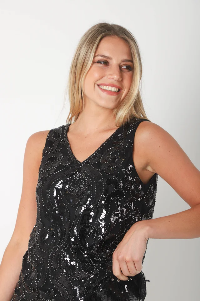 Mini Darren Lentejuelas y Tachas GU9864