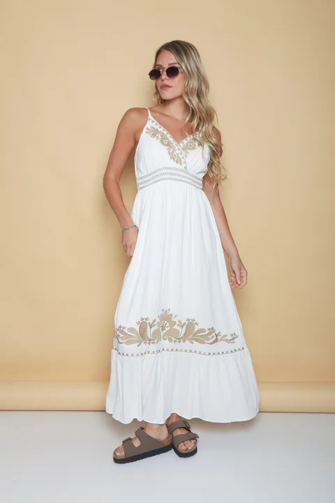 Vestido SIMONE Bordado GU0534