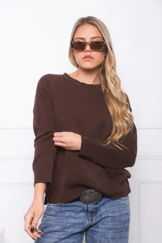 Sweater CRETA Bremer Liso - Vista 5