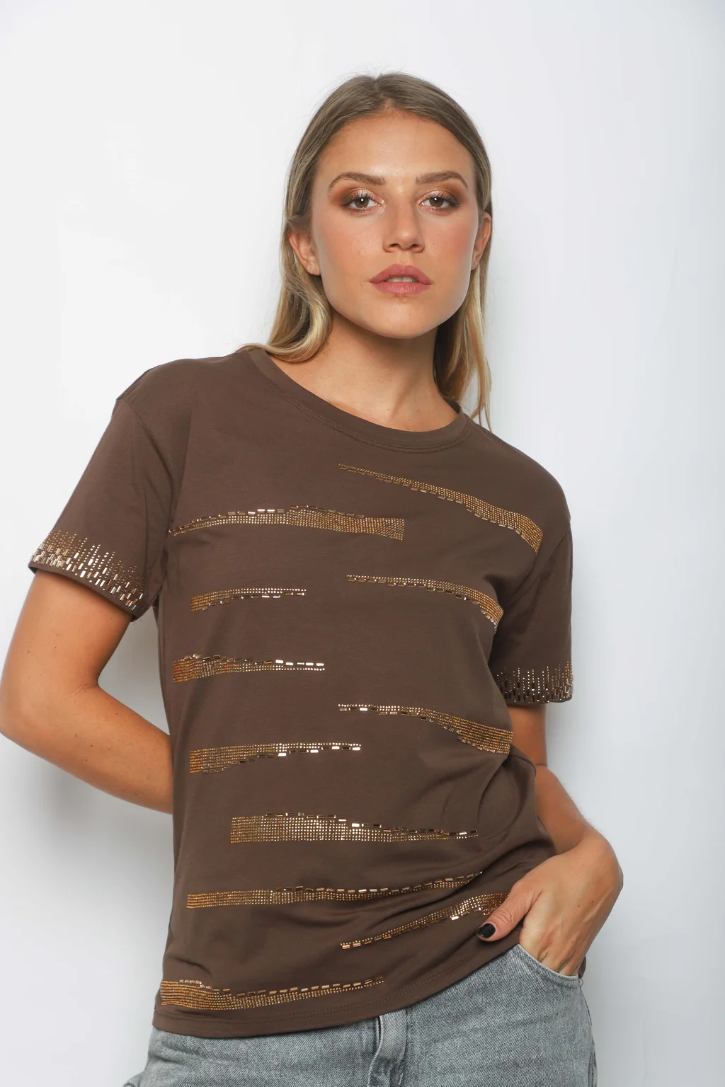 Remera SIDNEY c/strass GV919307