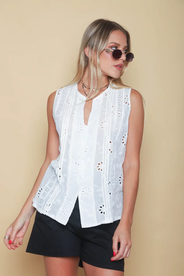 Blusa KANI Broderie GUK70212