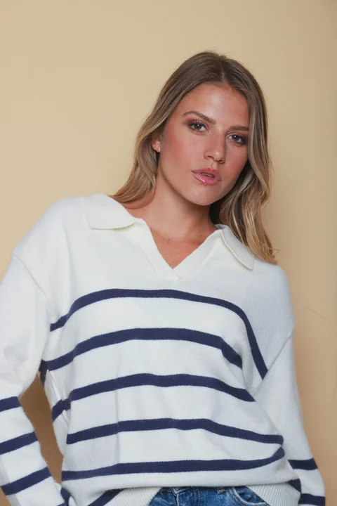 Sweater Chomba BRUNEI Bremer Rayado GUL822