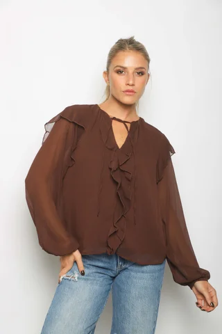 Blusa KIMBERLY Gasa GUK70279 - Vista 2