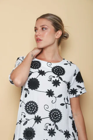 Vestido VERIA Lino GUCH3007 - Vista 4