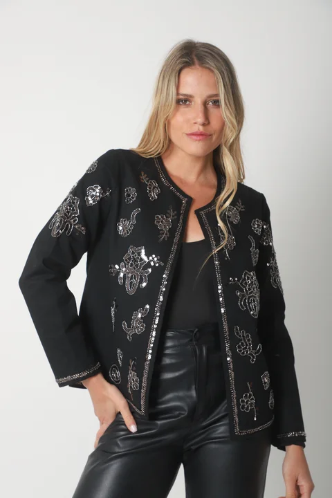 Chaqueta LOREIN Gabardina Bordada GU6004