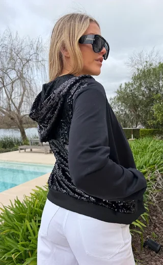 Campera  BRILLIANT con Lentejuelas GUK119 - Vista 1