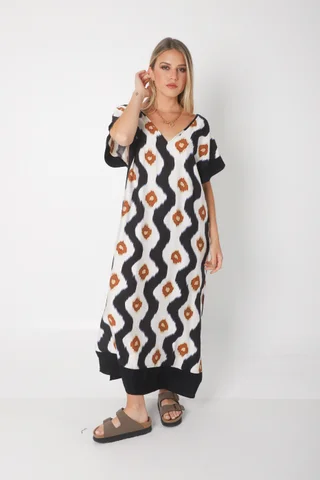 Vestido DOMINIQUE SERI LINO GUK70143-3 - Vista 4