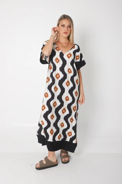 Vestido DOMINIQUE SERI LINO GUK70143-3